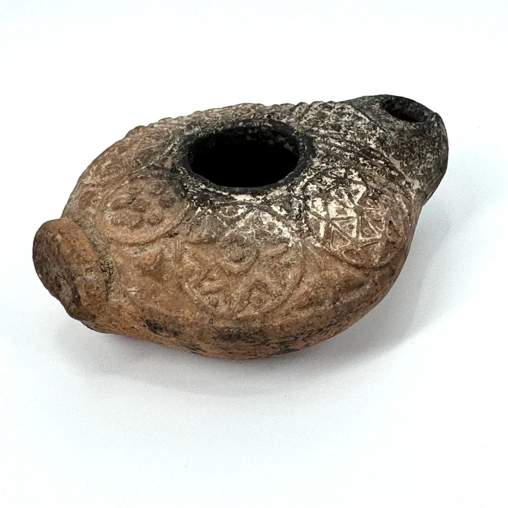 Rare Ancient Roman Biblical Period Oil Lamp - Picture 5 of 9